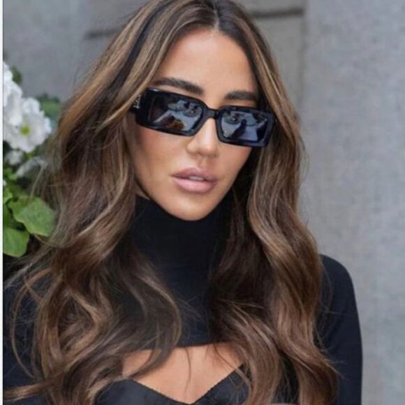 Dolce & Gabbana DG4416 342973 Rectangle Sunglasses - Full Beige/Brown - Picture 3 of 8